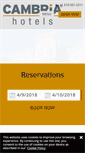 Mobile Screenshot of cambriasuitesrdu.com